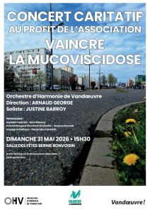 Concert caritatfi de l'Orchestre de l'Harmonie de Vandoeuvre
